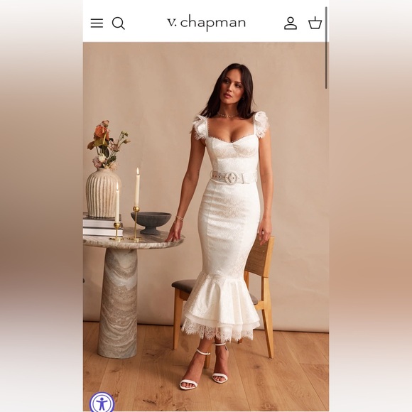 V. Chapman Rosalie Dress - Picture 3 of 3